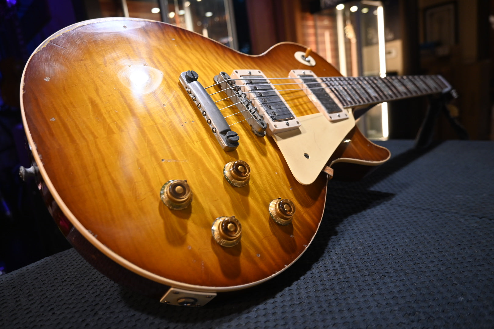 Gibson Custom Shop 1959 Les Paul Standard Reissue Murphy Lab Heavy Aged - Golden Poppy Burst Guitar #2384 - Danville Music
