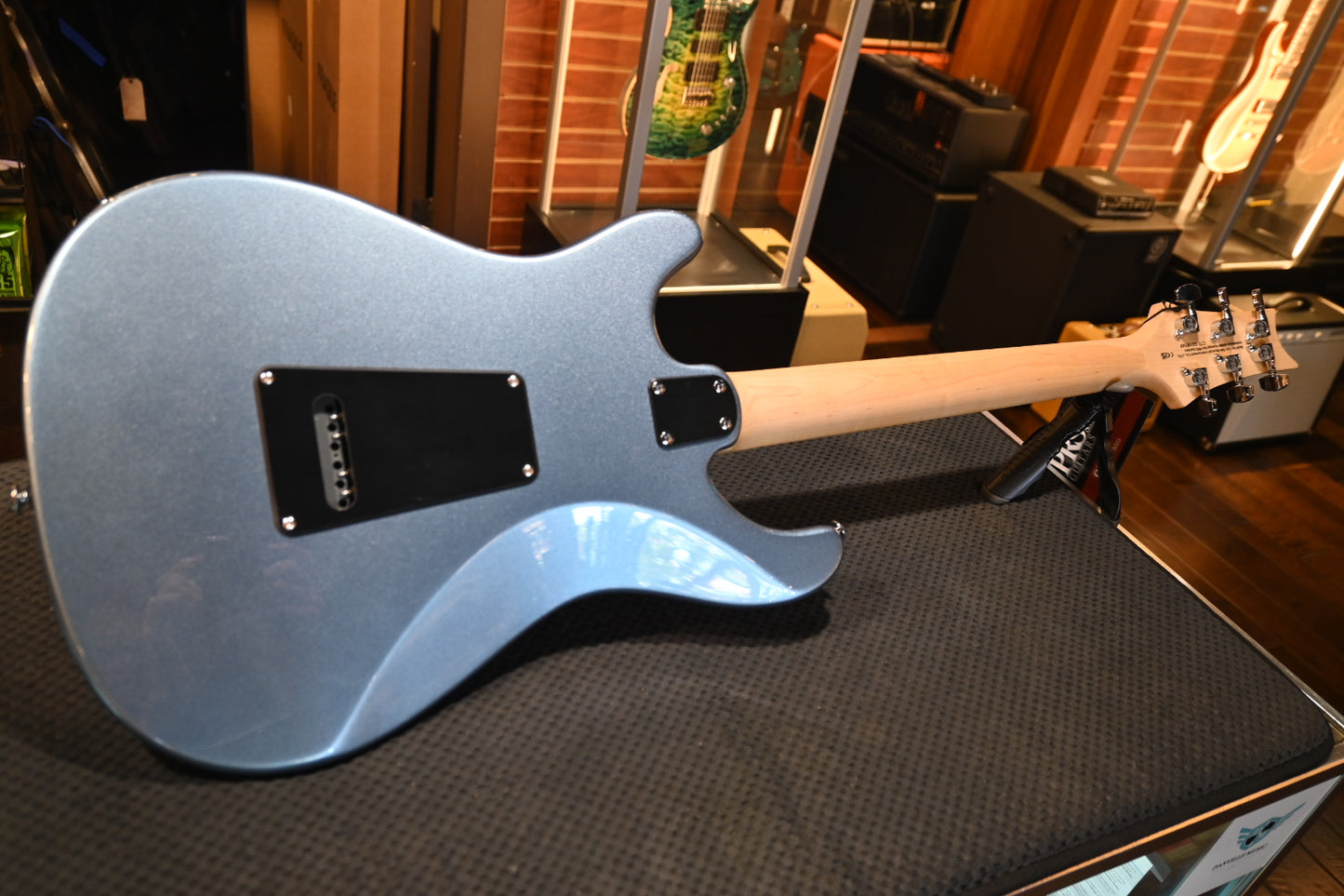 PRS SE NF3 Maple - Ice Blue Metallic Guitar #8148