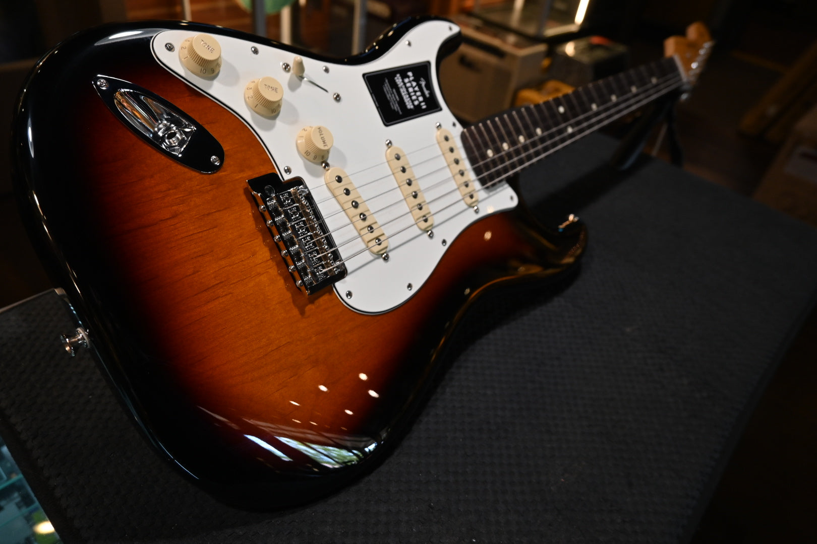 Fender Player II Stratocaster Left-Handed - 3-Color Sunburst Guitar #3654 - Danville Music