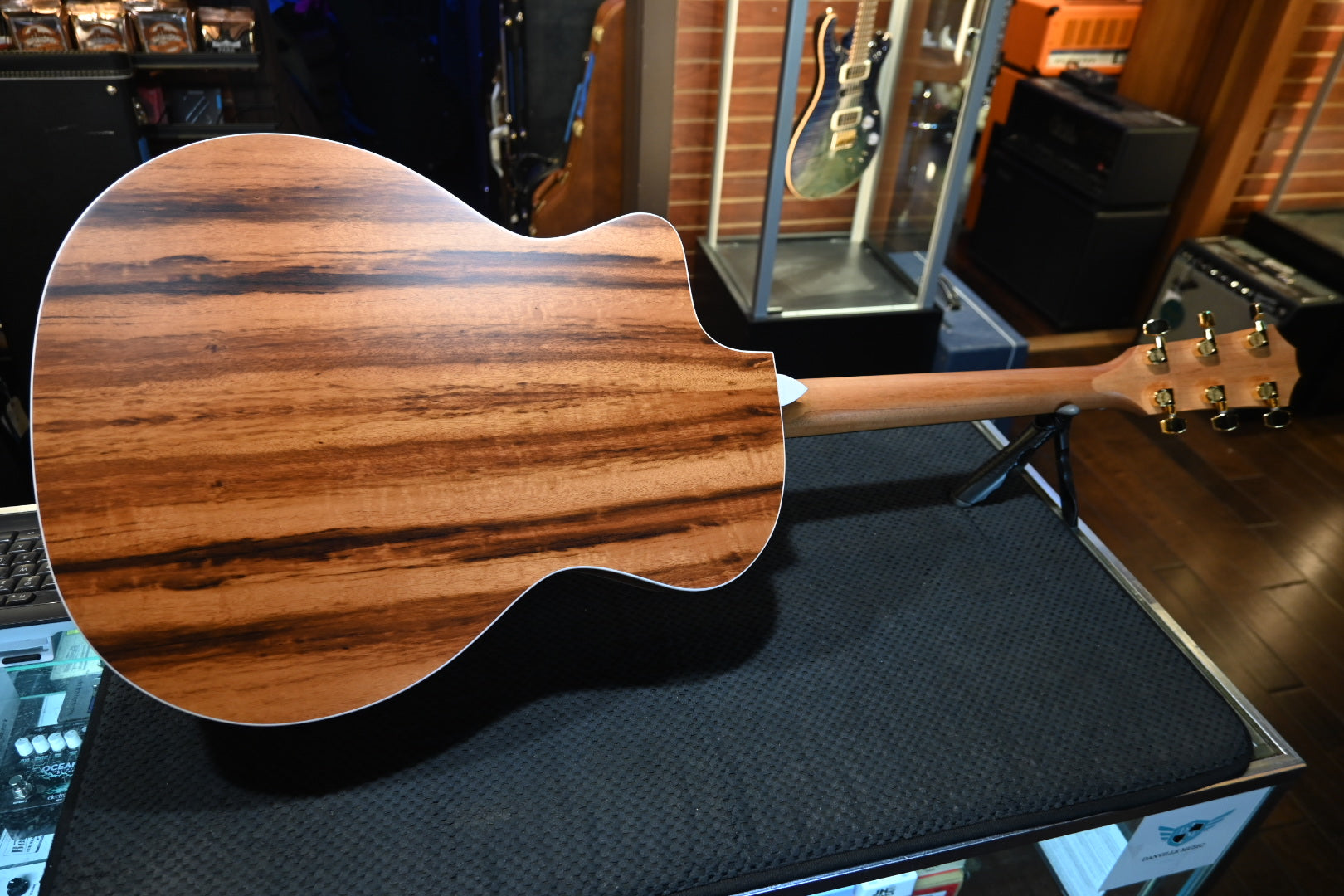 Taylor 214ce Special Edition Tigerwood Guitar #5414 - Danville Music