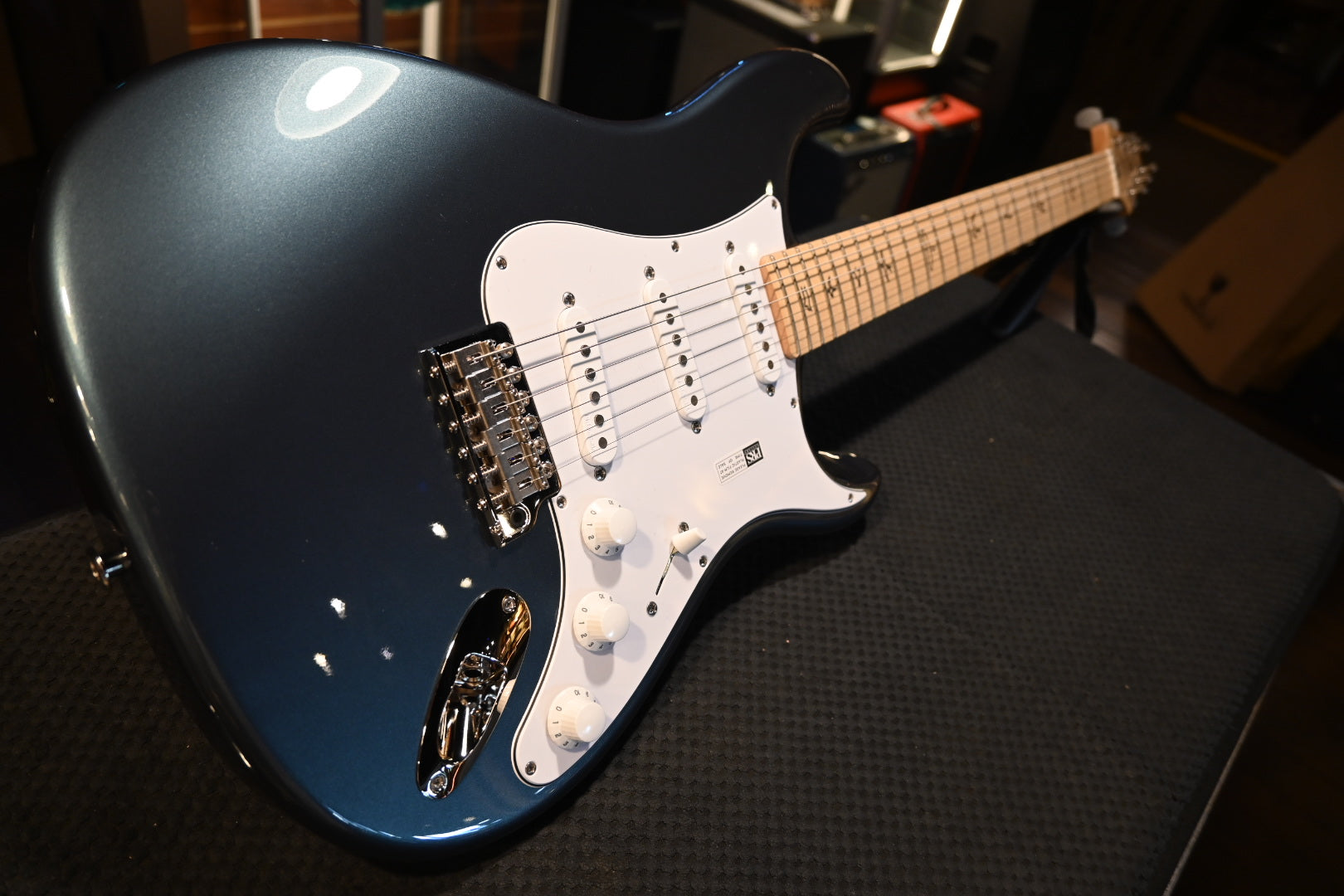 PRS Silver Sky Maple - Venetian Blue Guitar #4567 - Danville Music