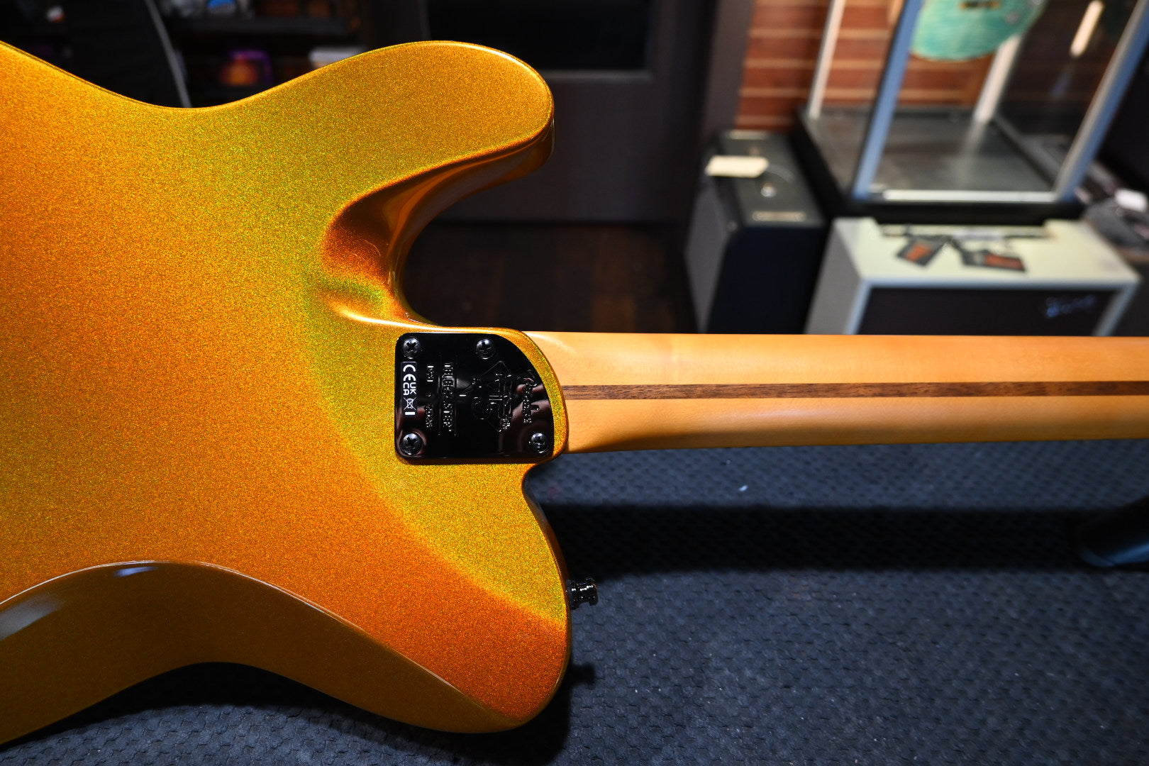 Fender 75th Anniversary American Ultra II Telecaster - Liquid Gold Guitar #8447 - Danville Music