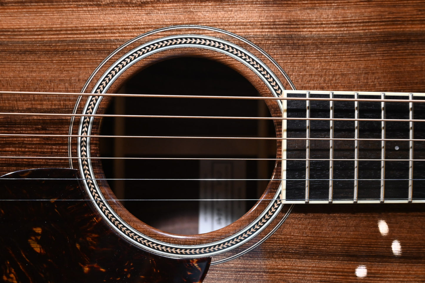 Santa Cruz OM Sinker Redwood/Figured Walnut Guitar #6245