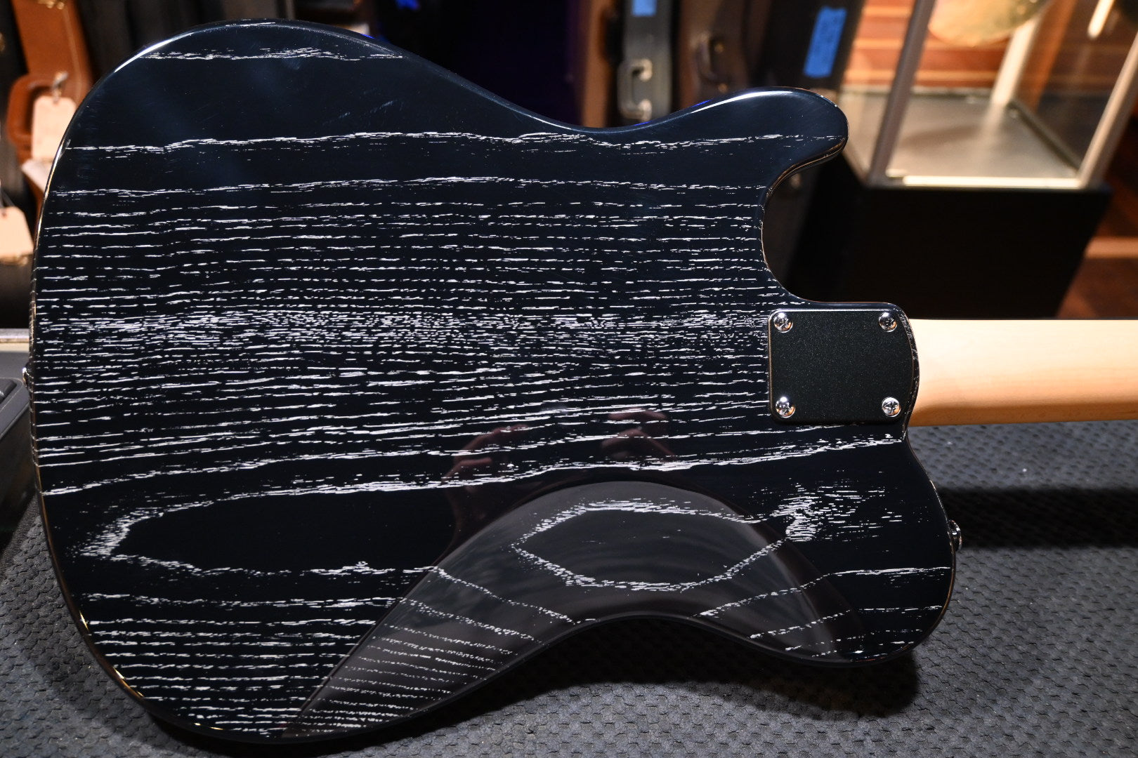 PRS SE NF53 Black Doghair Guitar 3233 | Danville Music