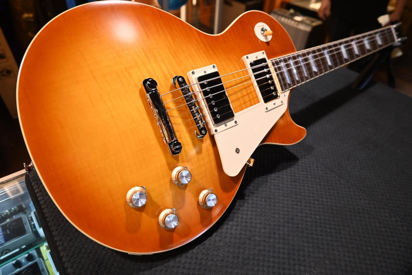 Epiphone Inspired by Gibson Custom 1960 Les Paul Standard Reissue - Iced Tea Burst Guitar #5738 - Danville Music