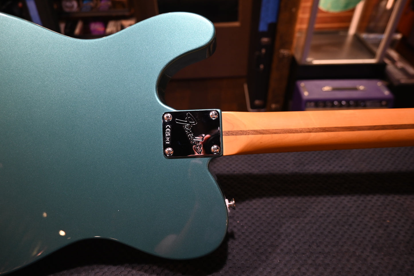 Fender American Professional Classic Telecaster - Faded Sherwood Green Metallic Guitar #8759