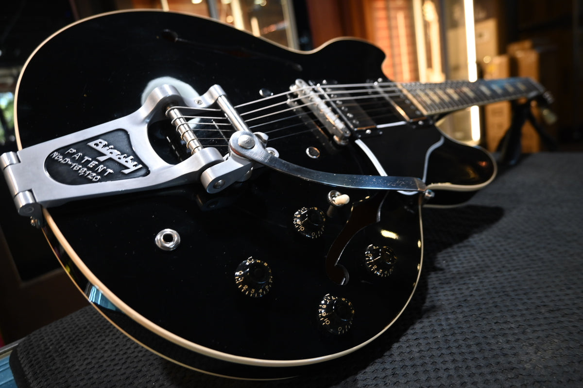 Gibson Custom Shop 1964 ES-335 Reissue Bigsby VOS 2020 - Ebony Guitar #0260