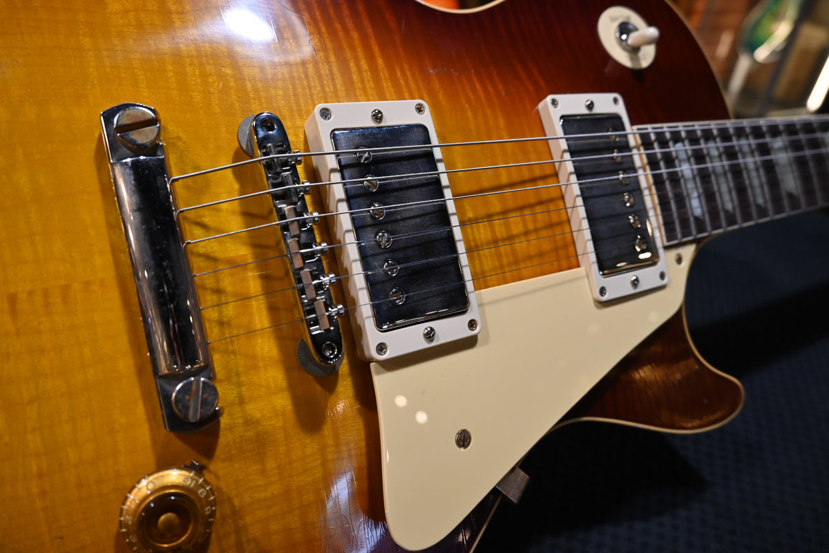 Teaburst Gibson Custom Shop 1959 Les Paul Standard Reissue Murphy Lab Light Aged ...