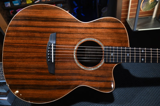 Goodall Concert Jumbo Cutaway 2017 Master Grade Redwood/AAA Cocobolo Guitar #6587 - Danville Music