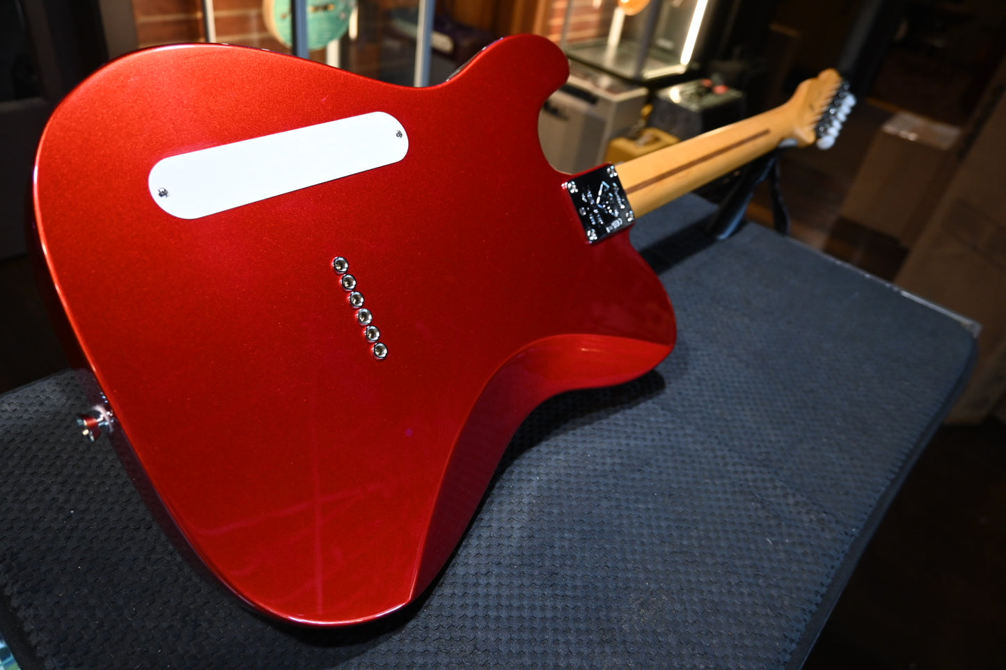 Fender 75th Anniversary American Professional Classic Cabronita Telecaster - Candy Apple Red Guitar #3838 - Danville Music