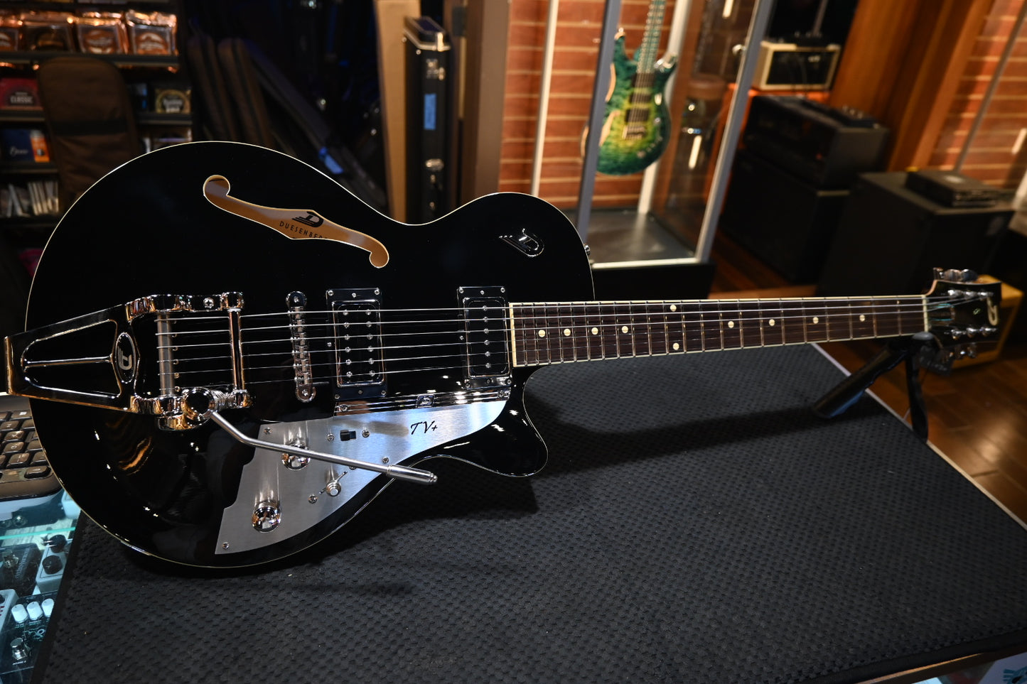 Duesenberg Starplayer TV Plus - Black Guitar #2265