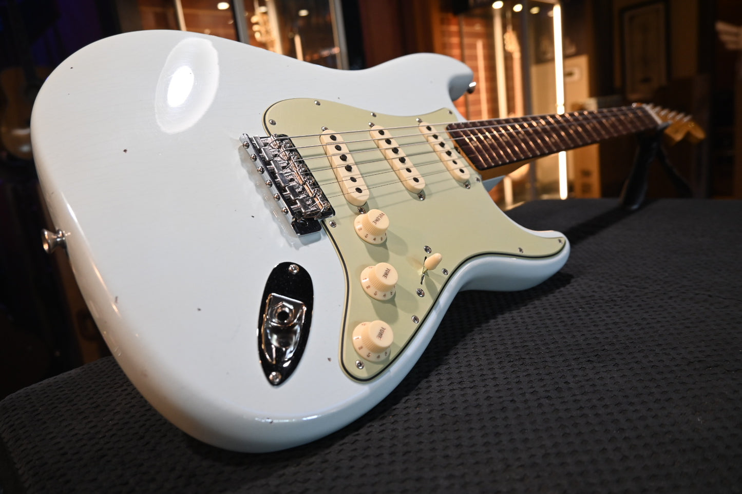Fender Custom Shop LTD 1964 Stratocaster Journeyman/Closet Classic - Faded Aged Sonic Blue Guitar #5153
