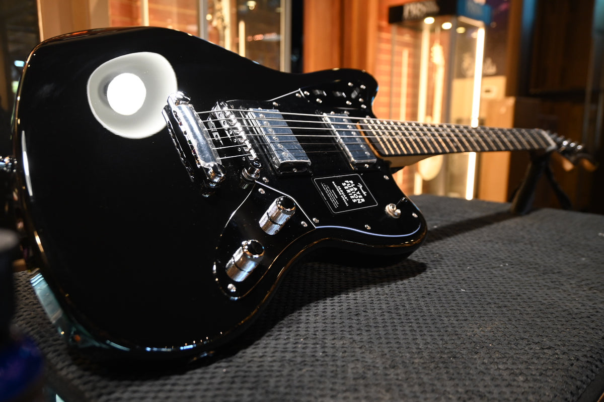 Fender Limited Edition Player Fusion Jaguar Baritone Special - Black Guitar #7311