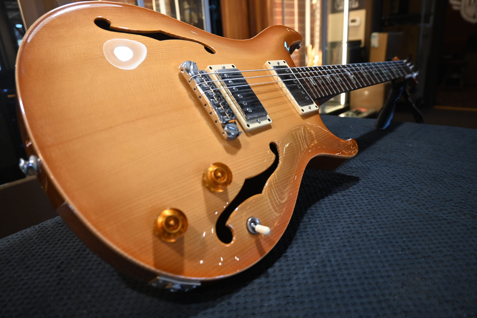 PRS McCarty Hollowbody Spruce 2004 Vintage Natural Guitar 5078