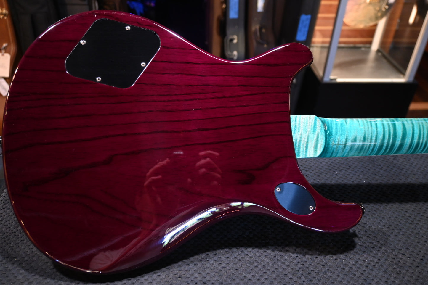PRS Wood Library McCarty 594 Semi-Hollow Danville Music 35th Anniversary Artist Top - Bahamian Blue Guitar #8202