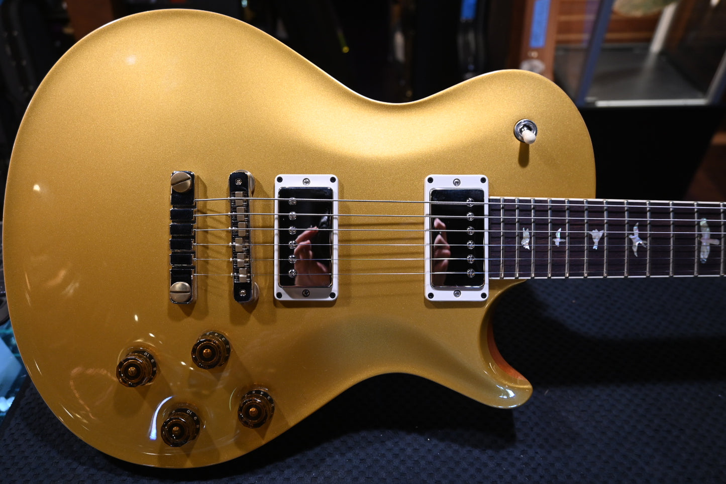 PRS McCarty SC 594 Single-Cut 2017 - Gold Top Guitar #2588 - Danville Music