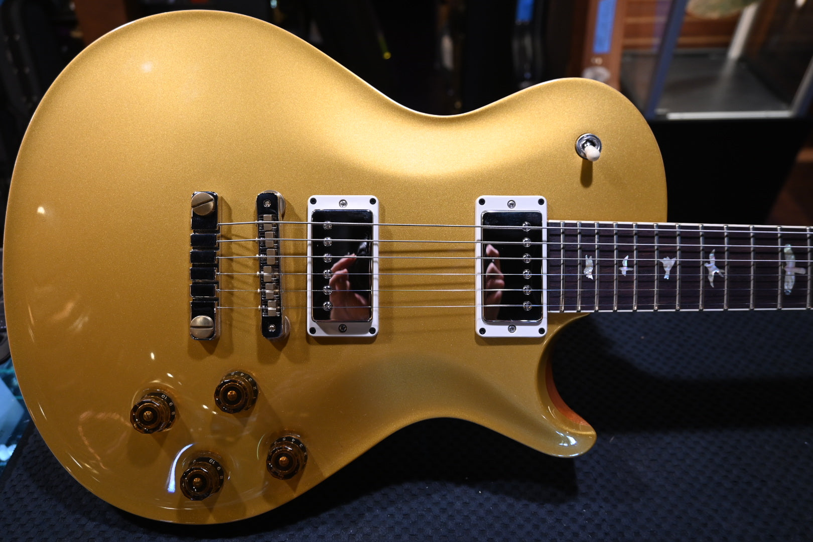 PRS McCarty SC 594 Single-Cut 2017 - Gold Top Guitar #2588 - Danville Music