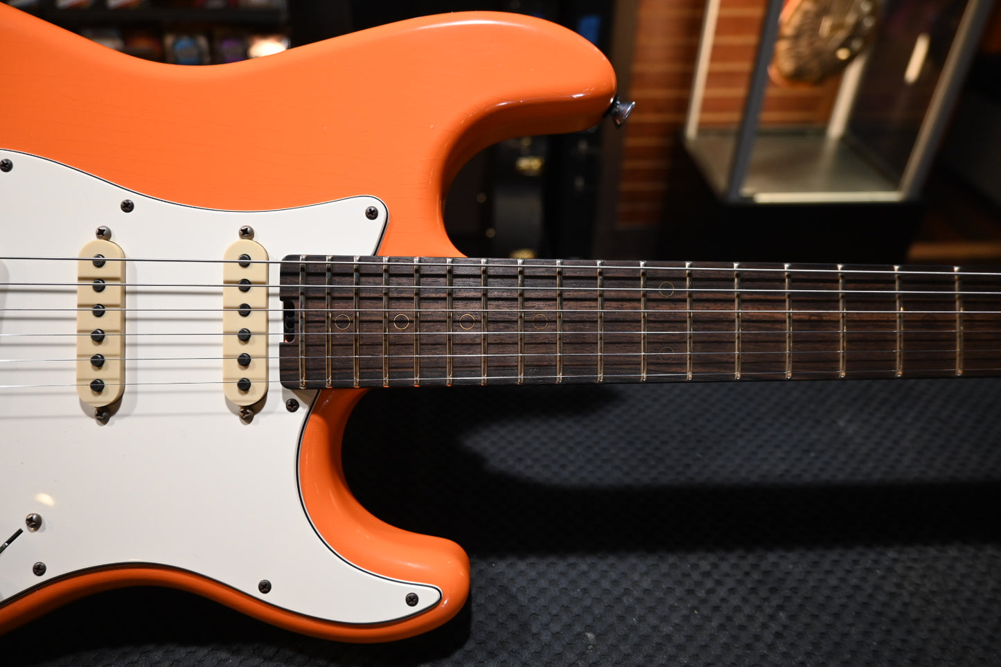Schecter Nick Johnston USA Signature 2020 - Atomic Orange Nitro Guitar #1014
