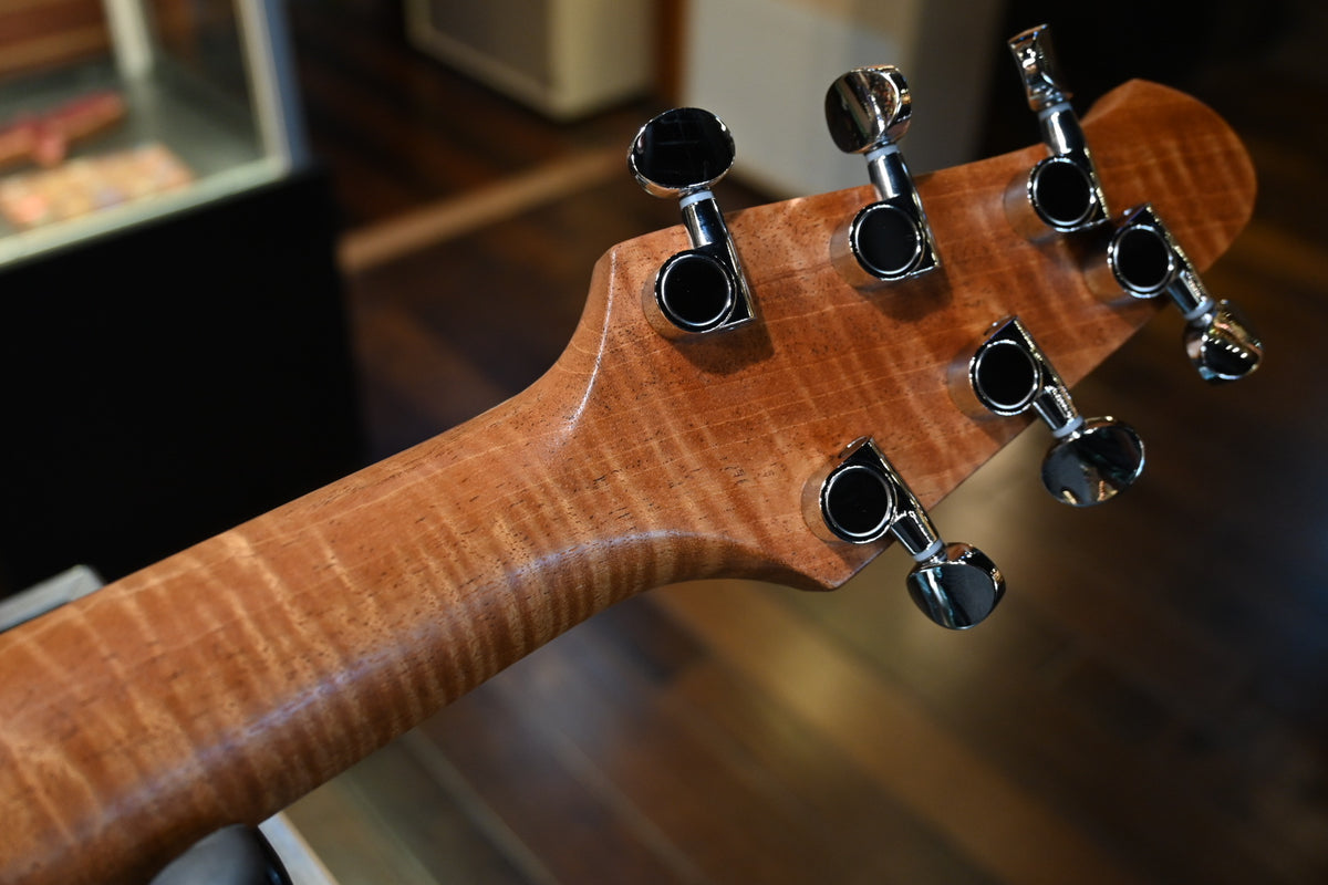 Powers Electric A-Type Select Quilt Maple PF42 CamTail - Aegean Burst Guitar #B556