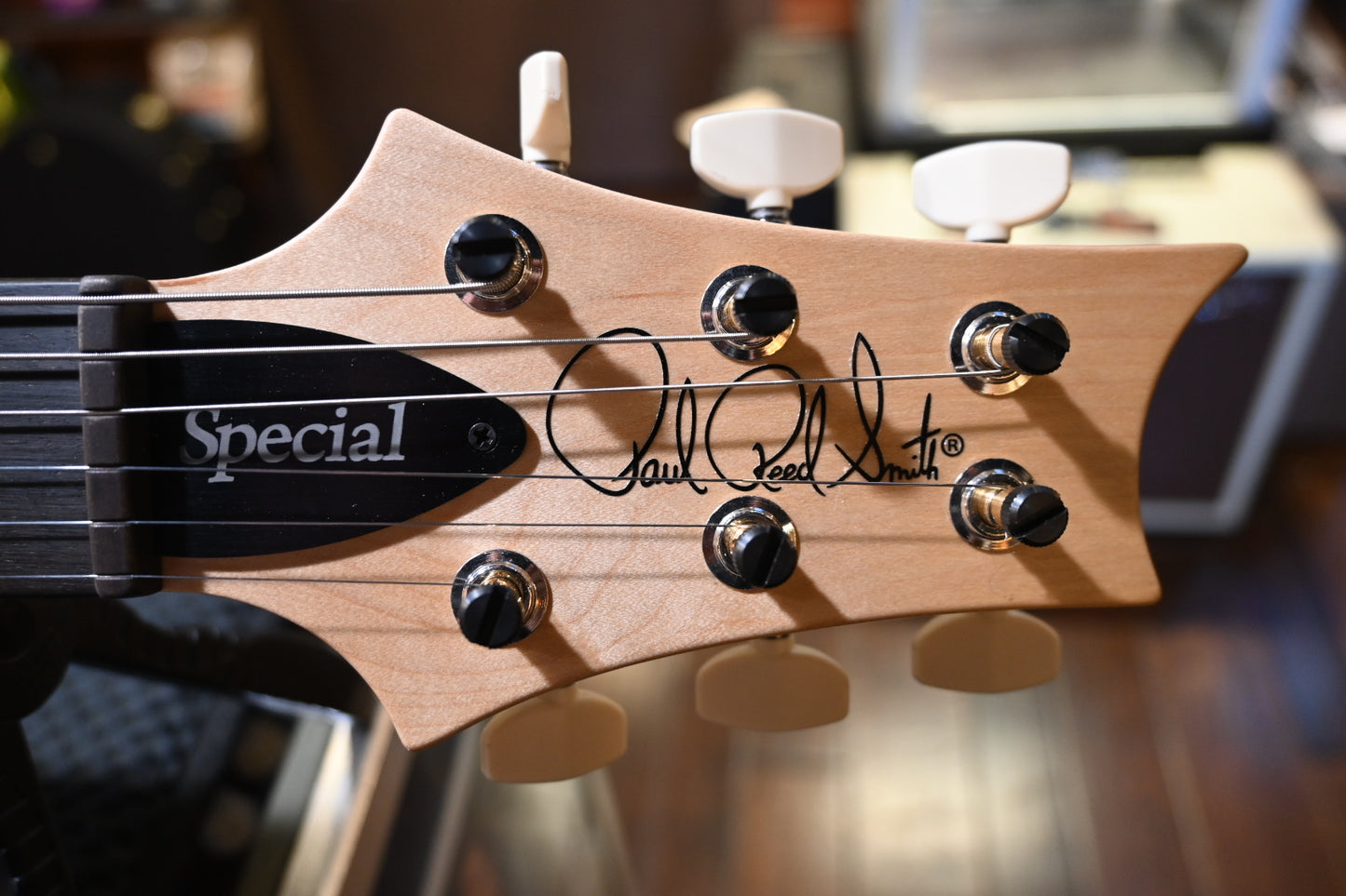 PRS Wood Library Special Semi-Hollow - Black Doghair Guitar #7358 - Danville Music