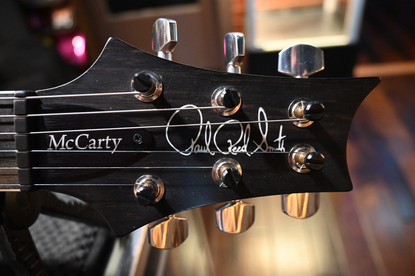 PRS Wood Library McCarty 10-Top - Charcoal Cherry Burst Guitar #9552
