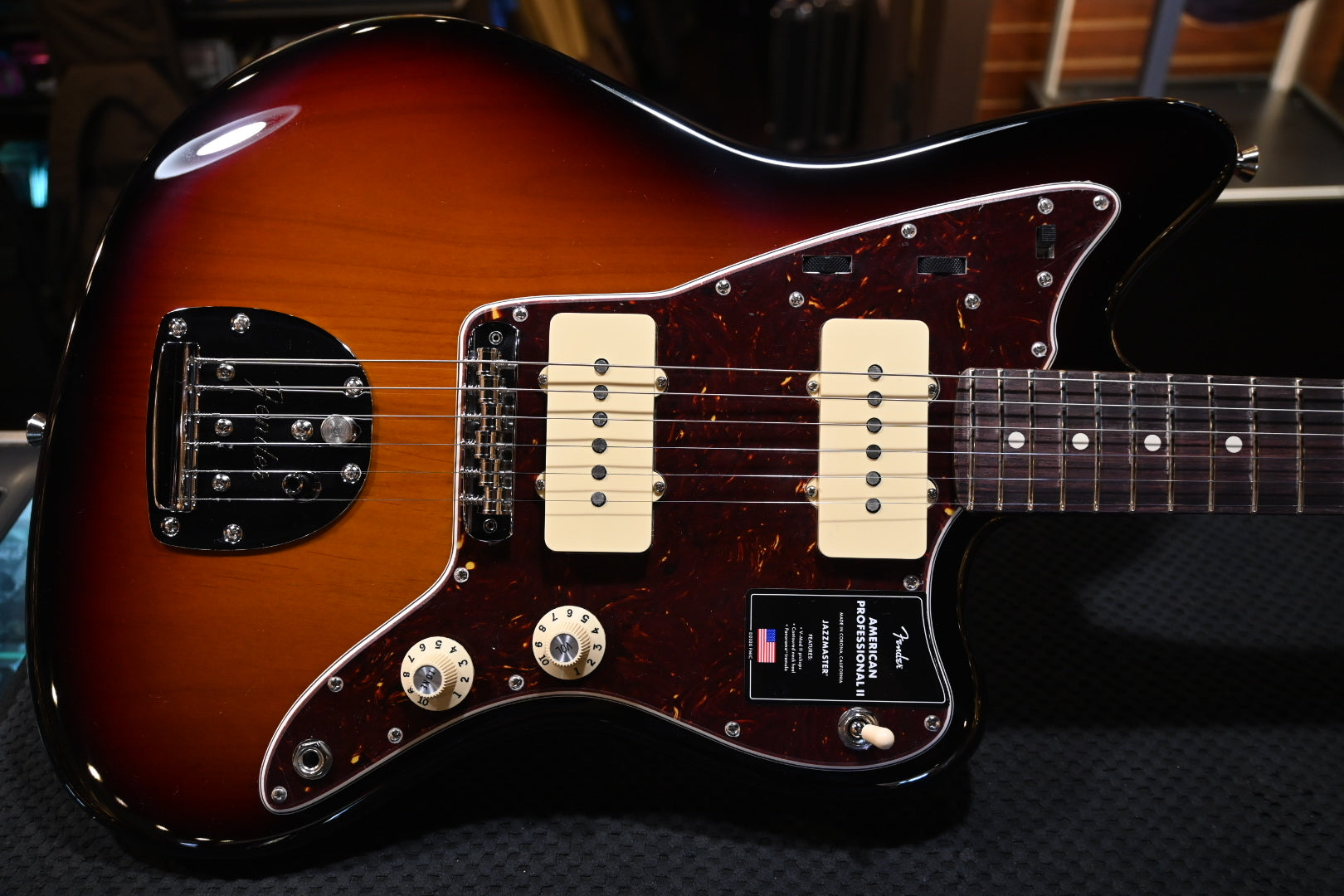 Fender American Professional II Jazzmaster - 3-Color Sunburst Guitar #4330 - Danville Music