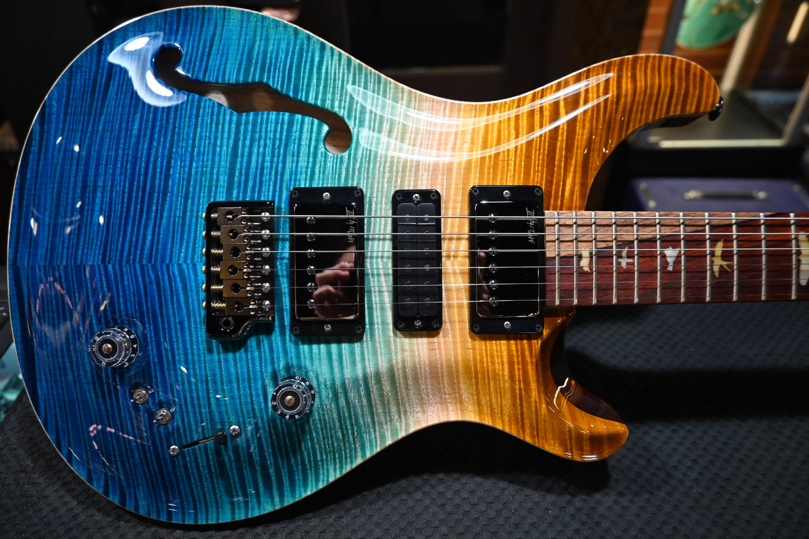 PRS Wood Library Special Semi-Hollow Danville Music 35th Anniversary ...