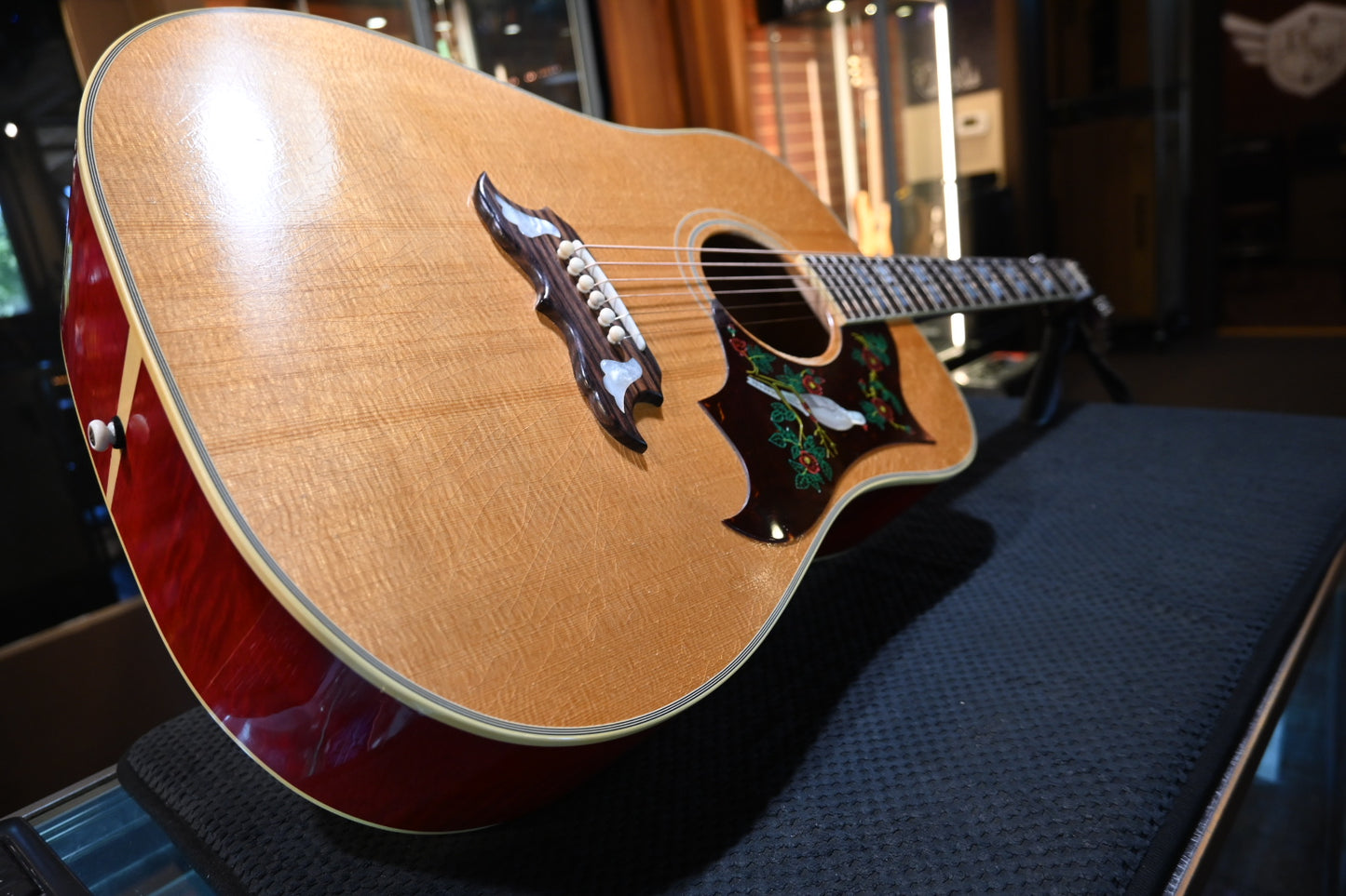 Gibson Custom Shop 1963 Dove 2025 Murphy Lab Light Aged - Dark Natural Guitar #5061 - Danville Music