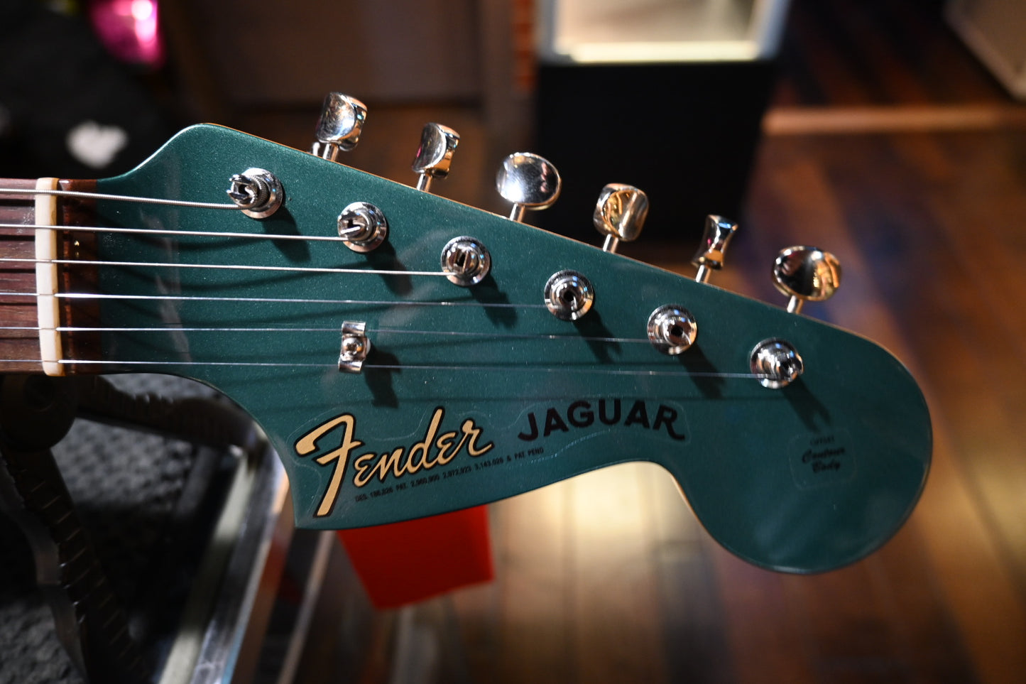 Fender Vintera III Mid ‘60s Jaguar - Sherwood Green Metallic Guitar #1137