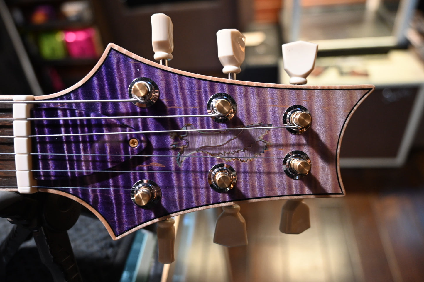 PRS Private Stock McCarty 594 Hollowbody II 2024 - Purple Dragon’s Breath Guitar #10773 - Danville Music