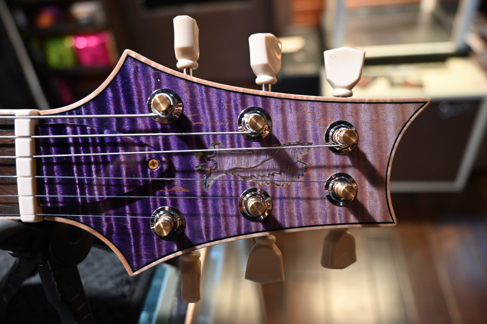 PRS Private Stock McCarty 594 Hollowbody II 2024 - Purple Dragon’s Breath Guitar #10773 - Danville Music