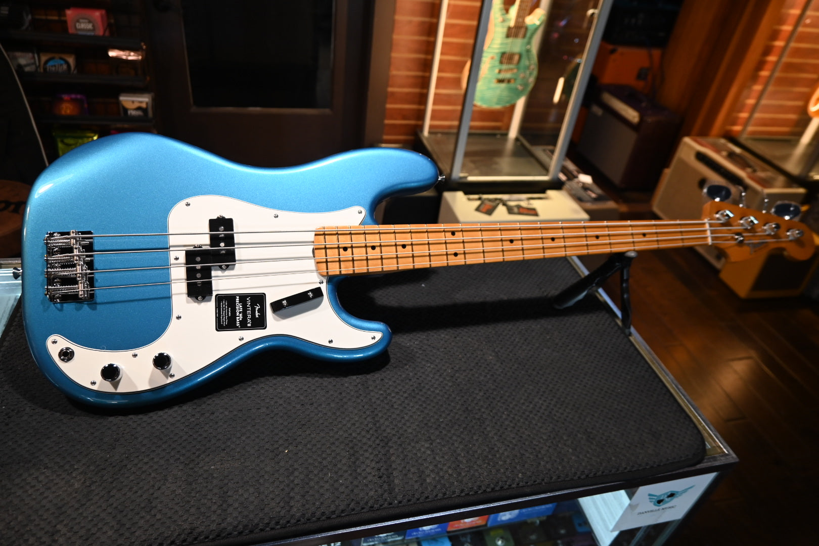 Fender American Vintage III Late ‘60s Precision Bass - Lake Placid Blue Guitar #2727 - Danville Music