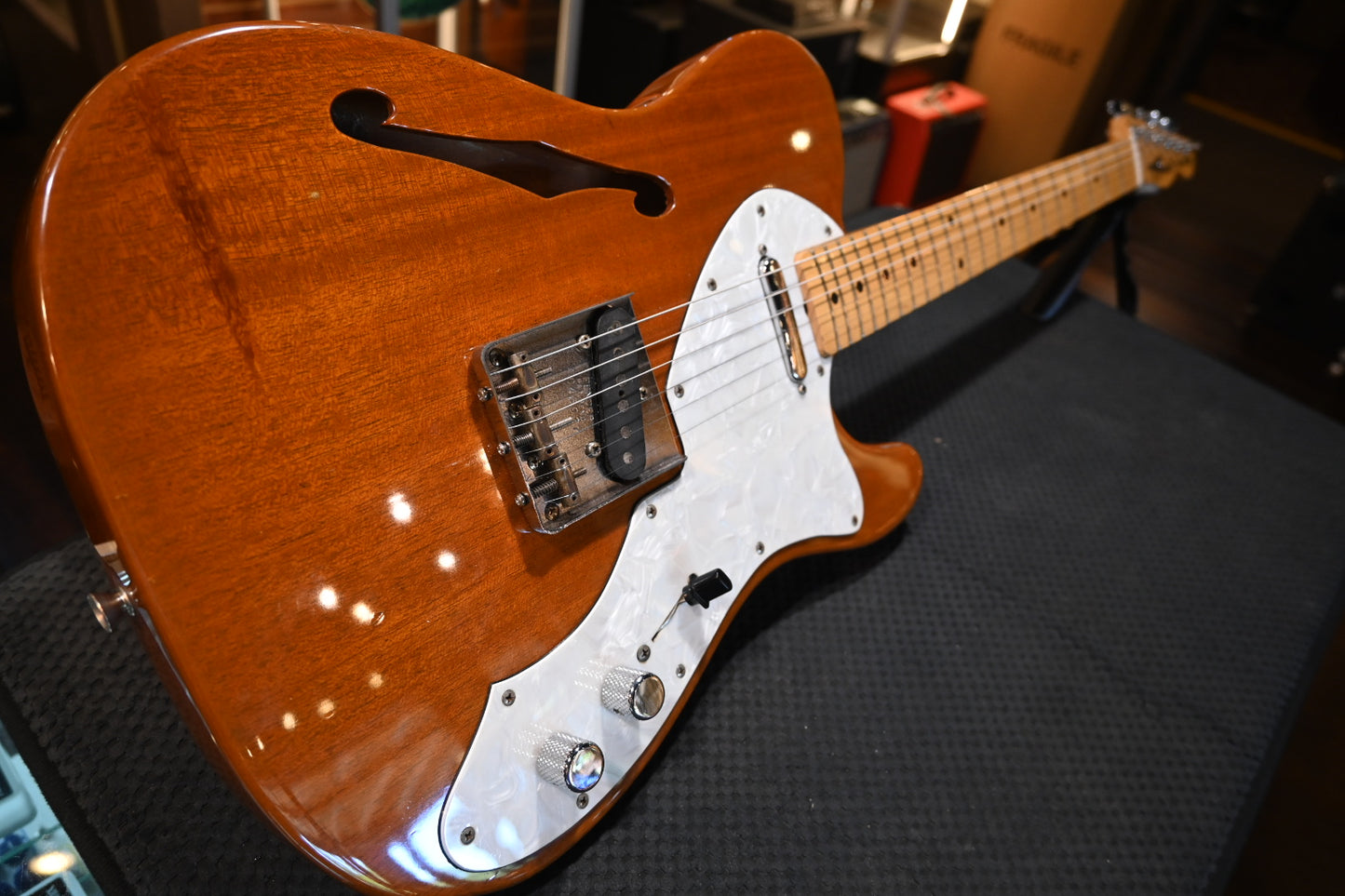 Fender Thinline Telecaster 1985 - Natural Guitar #5937