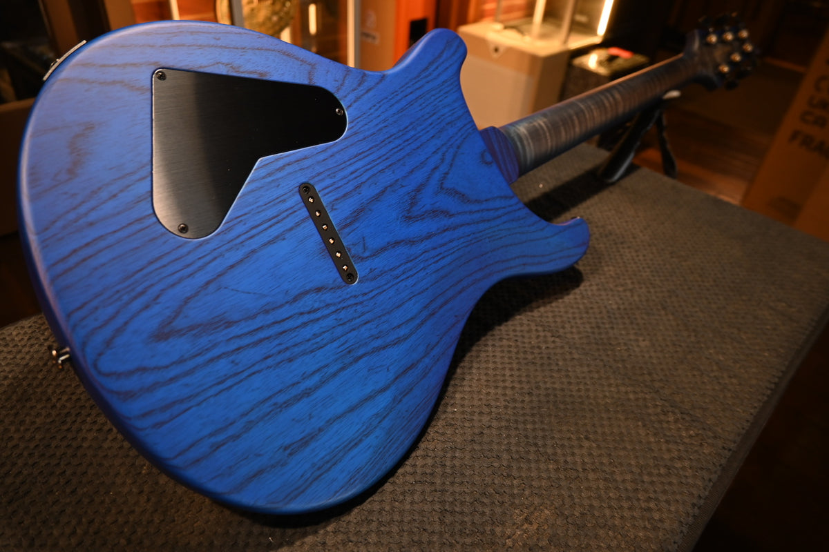 PRS Wood Library Holcomb 10-Top - Charcoal Blue Wrap Burst Satin Guitar #0435