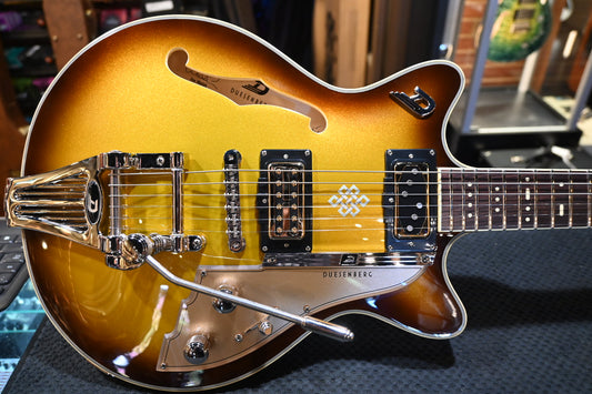 Duesenberg Alliance Series Joe Walsh Signature - Gold Burst Guitar #3424