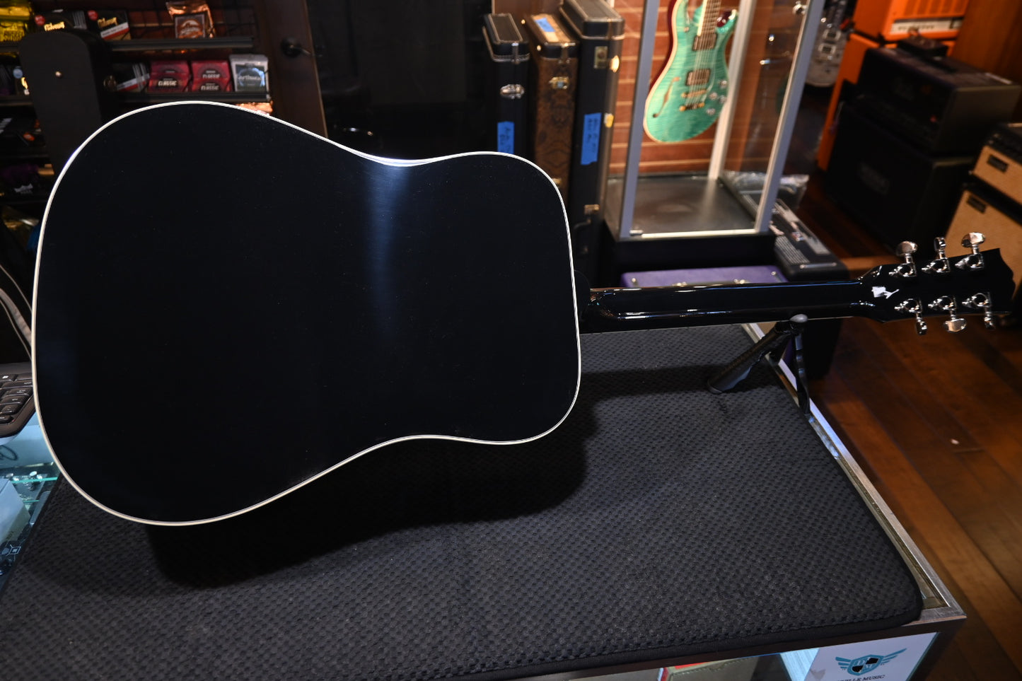 Gibson Custom Shop Kirk Hammett Raven - Ebony Guitar #5068 - Danville Music