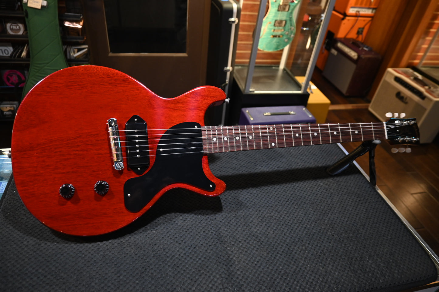 Gibson Les Paul Junior Double Cutaway - Vintage Cherry Guitar #0013 - Danville Music