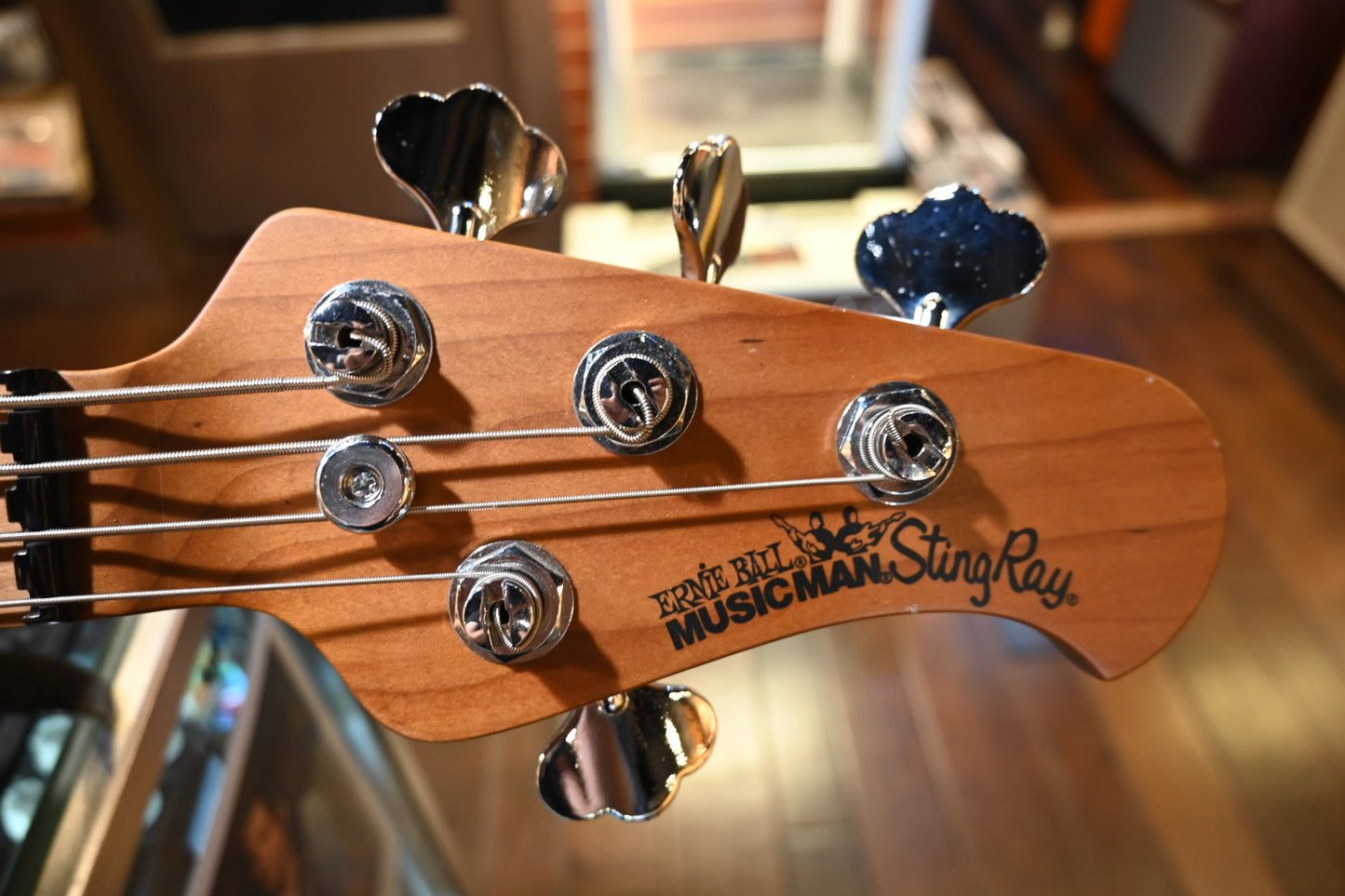 Music Man Stingray Special H - Vintage Tobacco Bass #3595 USED - Danville Music
