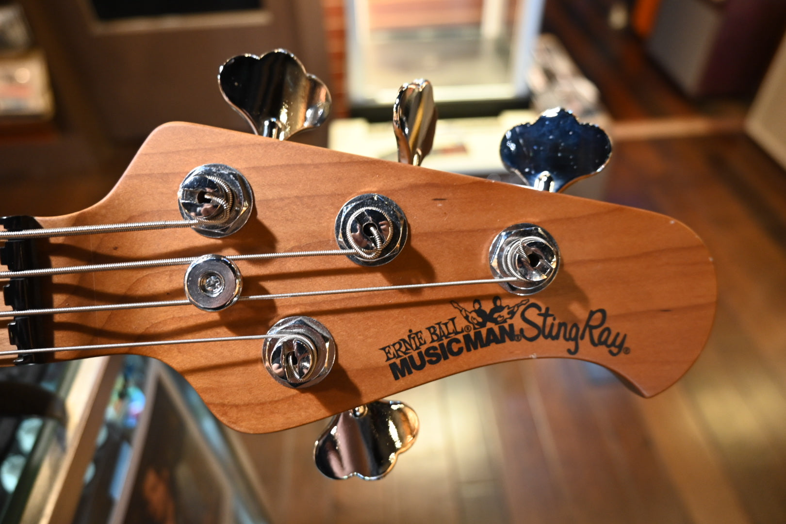 Music Man Stingray Special H - Vintage Tobacco Bass #3595 USED - Danville Music
