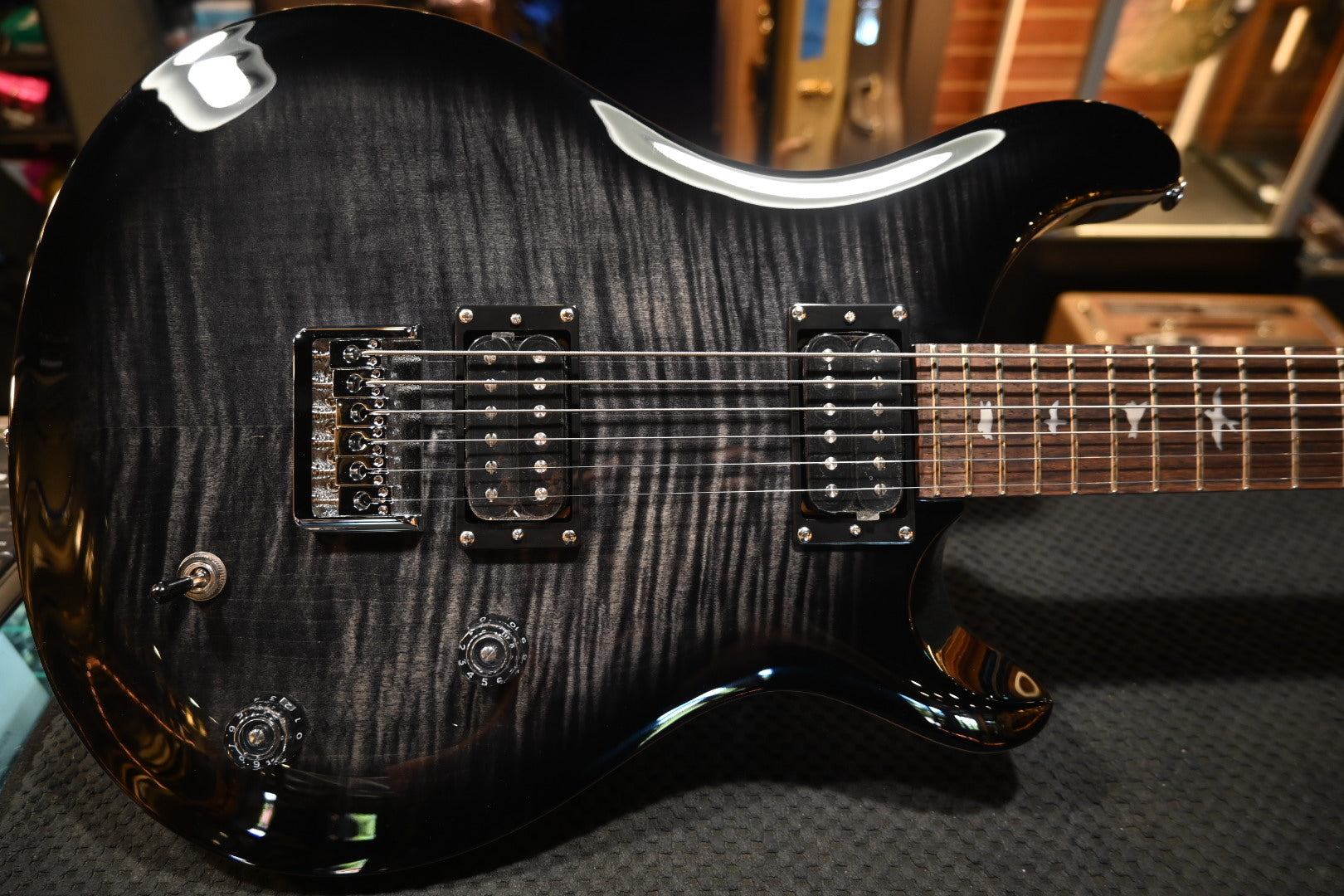 PRS SE 277 - Charcoal Burst Guitar #7366 - Danville Music