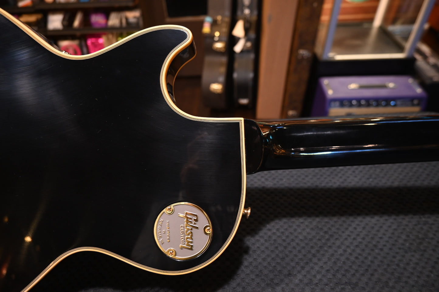 Gibson Custom Shop Les Paul Custom 2-Pickup VOS - Ebony Guitar #1904