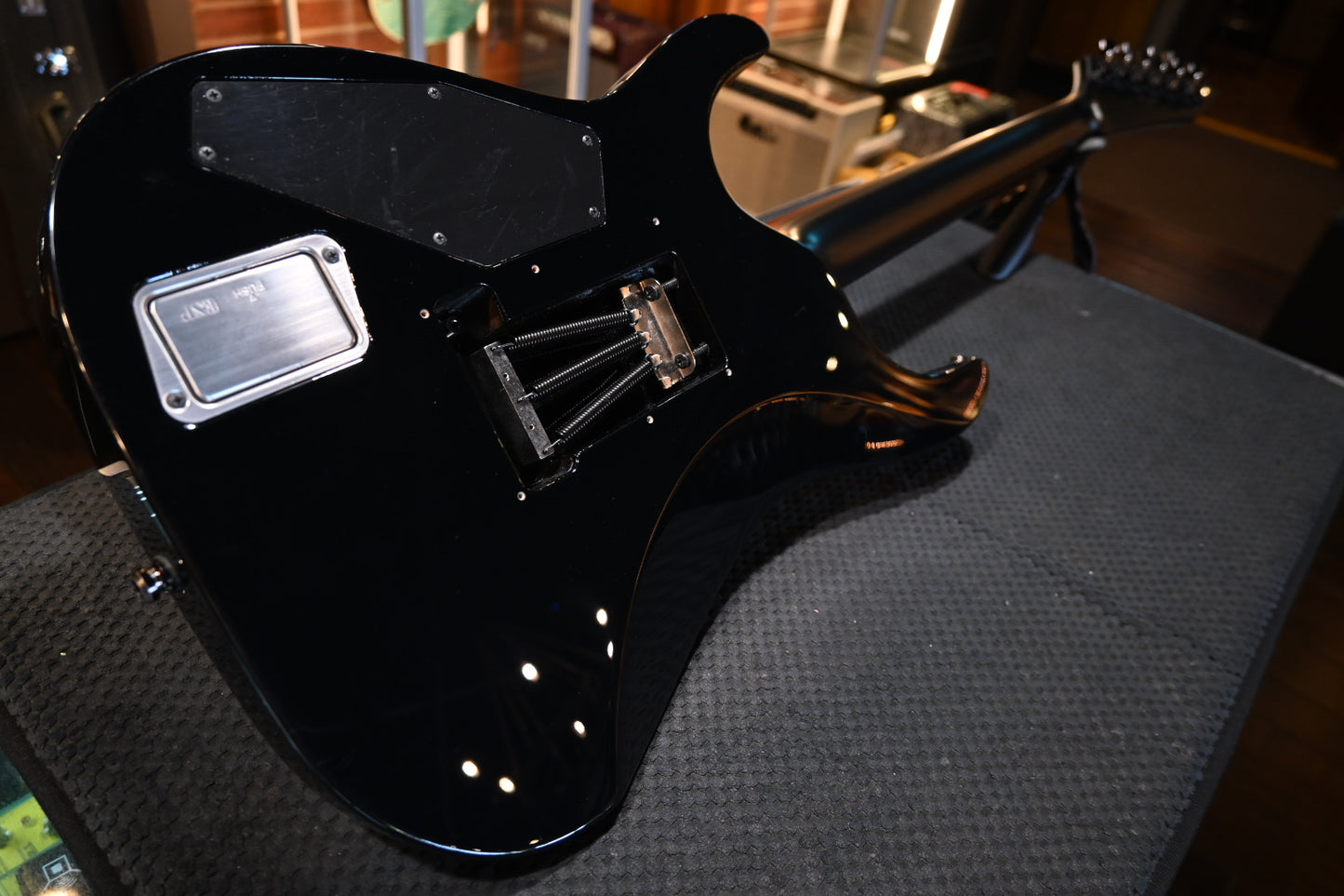 ESP M-II Custom - Black Guitar #0232 USED - Danville Music