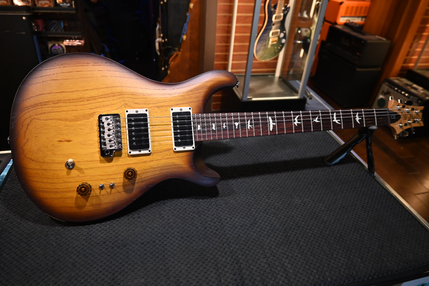 PRS CE 24-08 Swamp Ash Limited Edition - McCarty Tobacco Sunburst Satin Guitar #4988 - Danville Music