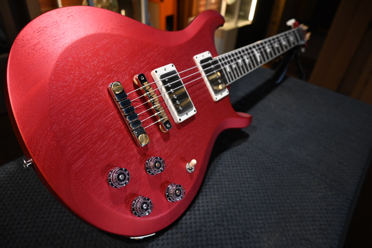 PRS S2 McCarty 594 Thinline Standard Satin - Red Apple Metallic Guitar #5050