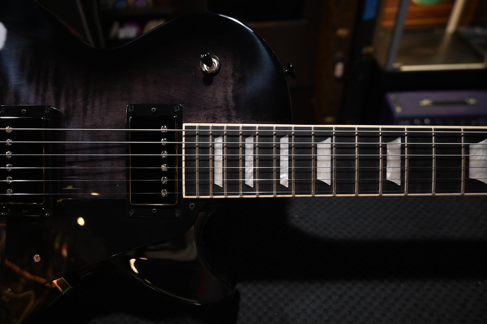 Gibson Les Paul Studio Session - Translucent Ebony Burst Guitar #0277 - Danville Music