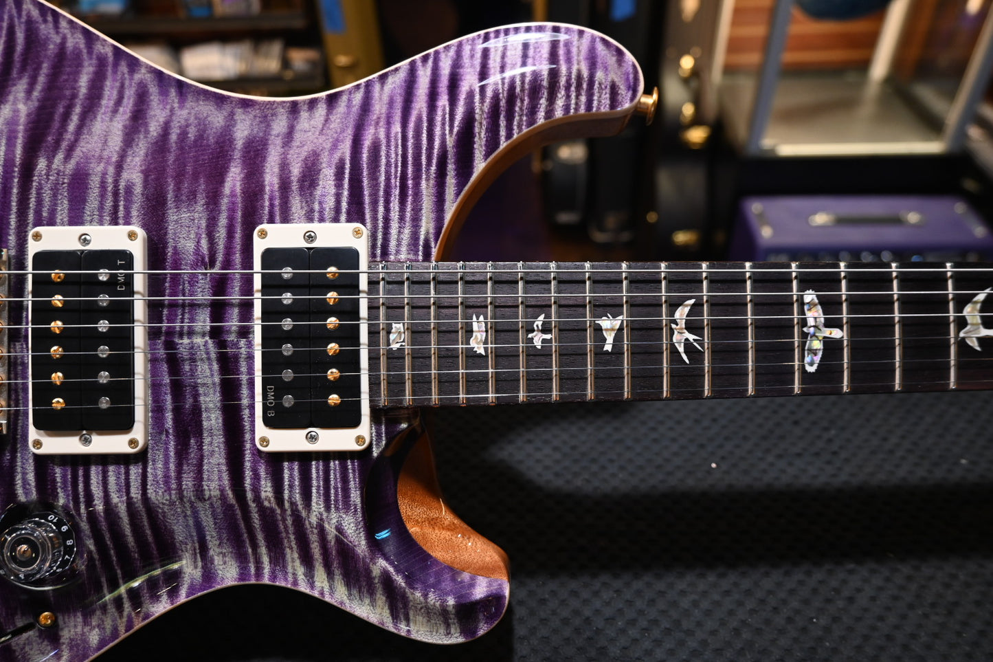 PRS Custom 24 Piezo 10-Top - Aurora Borealis Guitar #5141