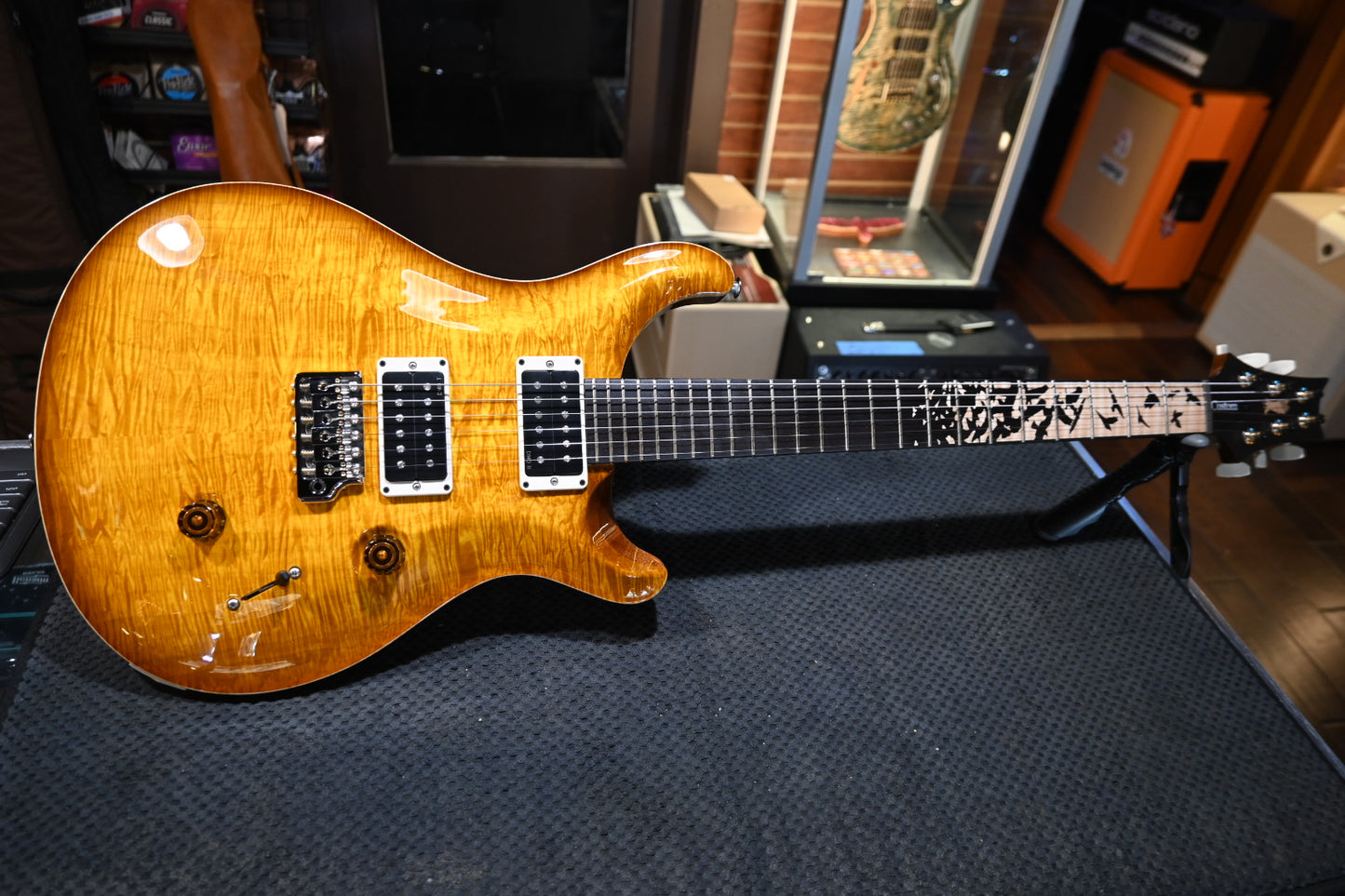 PRS Custom 24 Birds of a Feather Limited Edition - Honey Gold Guitar #2350