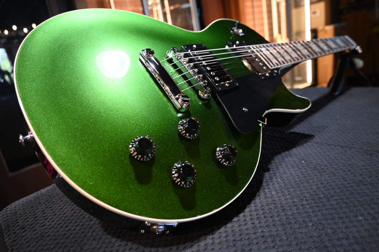 Gibson Custom Shop 1957 Les Paul Standard Reissue - Sweet Green Shift Top Guitar #6022 - Danville Music