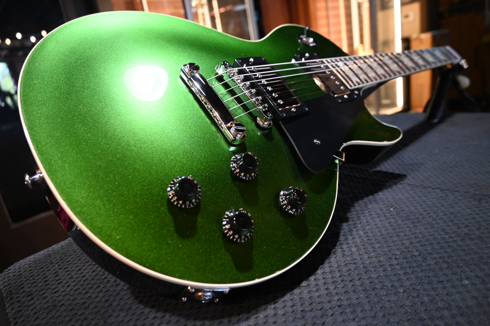 Gibson Custom Shop 1957 Les Paul Standard Reissue - Sweet Green Shift Top Guitar #6022 - Danville Music