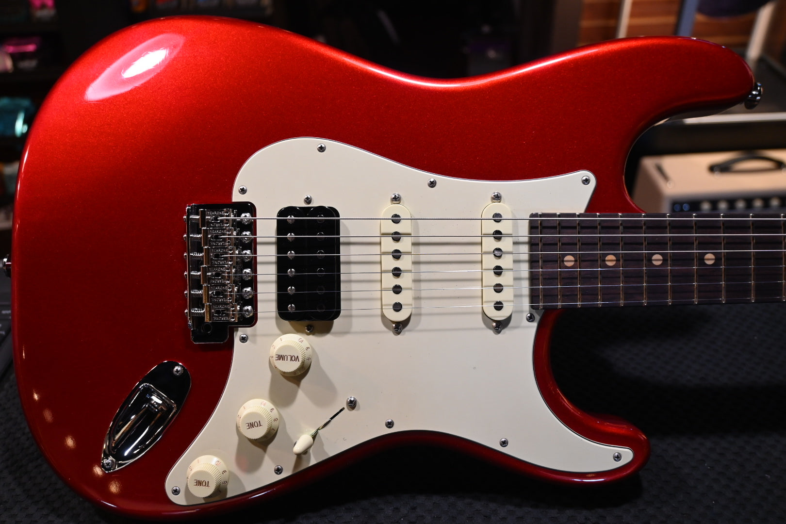 Suhr Classic S Vintage LE - Candy Apple Red Guitar #1633 - Danville Music